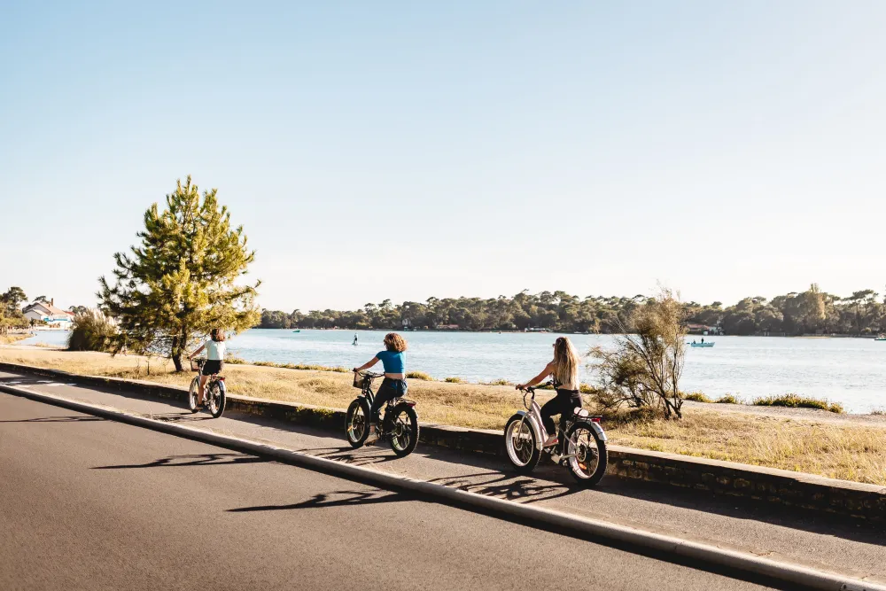 Vélo lac d'Hossegor